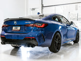 AWE Non-Resonated Touring Edition Exhaust for G2X M340i / M440i - Diamond Black Tips - Mounted